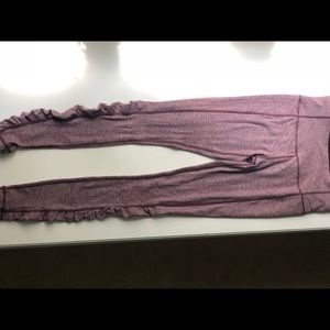 Lululemon Leggings w/ Pleated Sides
